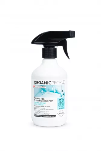 ORGANIC PEOPLE ÖKO KÁD- ÉS CSEMPETISZTÍTÓ SPRAY BIO CITROMMAL ÉS ALMAECETTEL - Bio és natúr tisztítószerek
