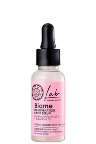Natura Siberica Lab Biome Megújító arcszérum Hialuronsavval - Bio és natúr kozmetikumok