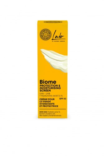 Natura Siberica Lab Biome Hidratáló fényvédő arckrém SPF50  30 ml