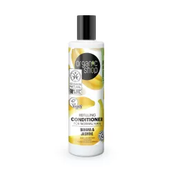 Organic Shop Tápláló kondicionáló banánnal és jázminnal - Bio és natúr kozmetikumok