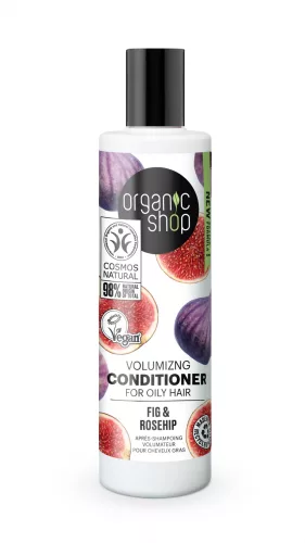 Organic Shop Volumennövelő kondicionáló fügével és csipkebogyóval - Bio és natúr kozmetikumok