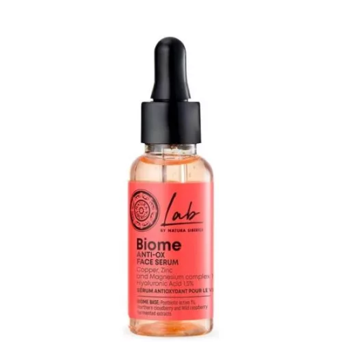 Natura Siberica Lab Biome Anti-ox arcszérum Hialuronsavval - Bio és natúr kozmetikumok