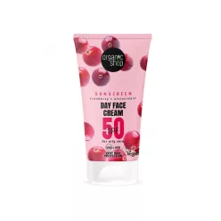 Fényvédő nappali arckrém áfonyával és antioxidánsokkal SPF50 ( zsíros bőrre) - Bio és natúr kozmetikumok