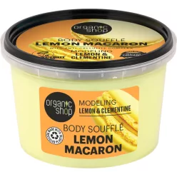 Organic Shop "Lemon Macaron" alakformáló testszuflé citrommal és klementinnel - 