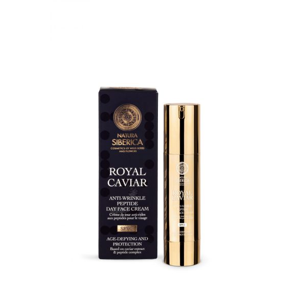 Natura Siberica Royal Caviar Peptides ránctalanító nappali arckrém SPF20