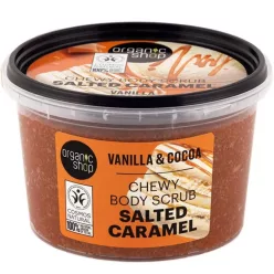 Organic Shop Salted Caramel testradír vaníliával és kakaóval - Bio és natúr kozmetikumok