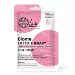 Natura Siberica Lab Biome Detox Therapy Fátyolmaszk Niacinamid + Szalicilsav - 