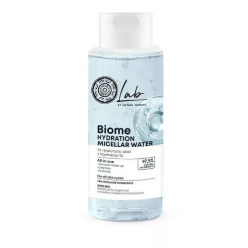 Natura Siberica Lab Biome Hidratáló Micellás víz Hialuronsav + B5 Panthenol - 