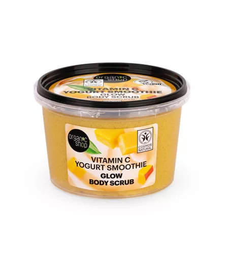 Organic Shop “Jogurt Smoothie”  ragyogást adó testradír C-vitaminnal - 