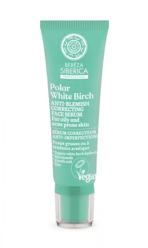 Natura siberica bereza siberica sarki fehér nyír bőrkorrigáló arcszérum 30 ml - Bio és natúr kozmetikumok