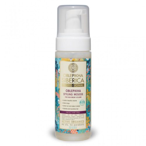 Natura Siberica Homoktövis hajformázó hab 170ml - Bio és natúr kozmetikumok