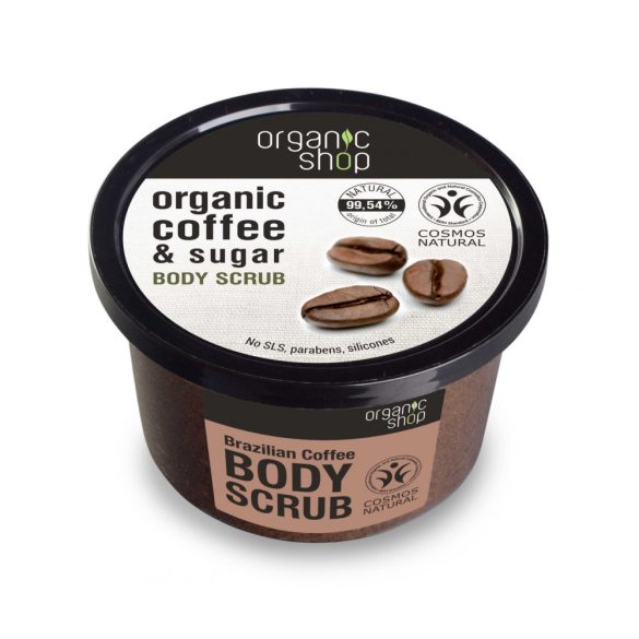 Organic Shop Brazil kávé Cukros testradír 250 ml