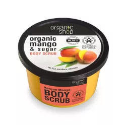 Organic Shop Kenyai mangó cukros testradír 250 ml - Bio és natúr kozmetikumok