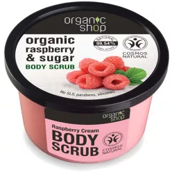 Organic Shop Testradír Málna 250 ml - Bio és natúr kozmetikumok