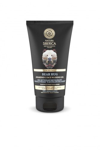 Natura Siberica Ébresztő/Frissítő Arclemosó gél férfiaknak 150 ml