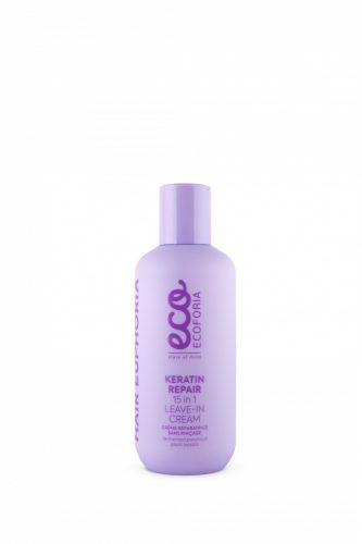 Ecoforia 15 in 1 Keratinos öblítésmentes helyreállító krém  200 ml