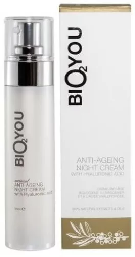 Bio2you natúr regeneráló éjszakai arckrém hyaluronsavval 50 ml - Bio és natúr kozmetikumok