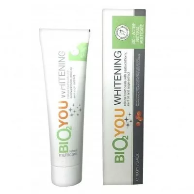 Bio2you natúr fehérító fogkrém homoktövissel,mentaolajjal,zs 100 ml - Bio és natúr kozmetikumok