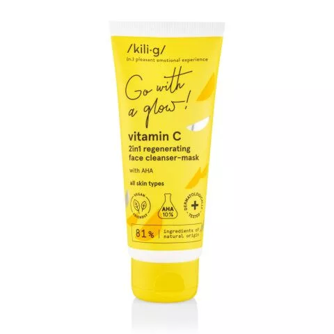 Kili.g regeneráló arctisztító és maszk c-vitaminnal 75 ml - Bio és natúr kozmetikumok