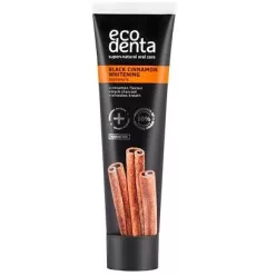Ecodenta Fehérítő fogkrém szénnel és fahéjjal - 