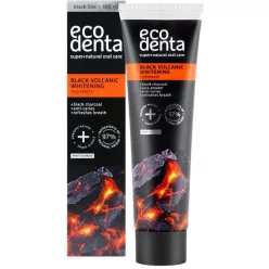 Ecodenta fehérítő fogkrém szénnel és vulkáni ásványokkal 100 ml - 