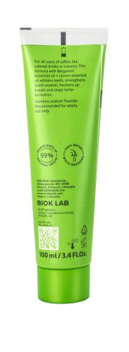 Ecodenta Fehérítő fogkrém bergamot- és citromolajjal