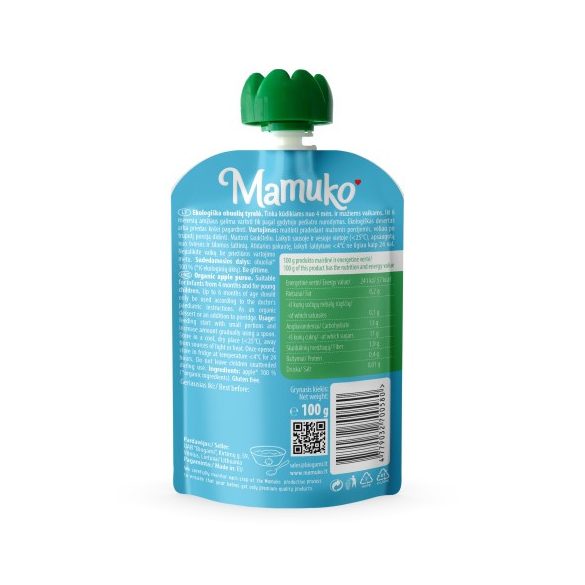 MAMUKO BIO ALMA PÜRÉ 100 g