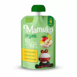 MAMUKO BIO GYÜMÖLCSRIZS PÜRÉ 100 g - 