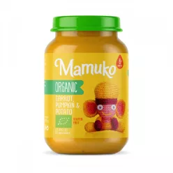 MAMUKO BIO SÜTŐTÖK, SÁRGARÉPA ÉS BURGONYA babáknak 6 hónapos kortól 190 g - 