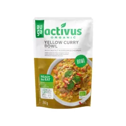 Activus Bio curry tál gombával&csicseriborsó 283g - 