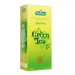 Stassen zöld tea jázmin 25x1,5g 37,5 g - Bio és natúr élelmiszerek