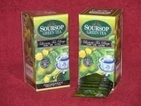 Mlesna soursop zöld tea 50x2 g 50 db - Bio és natúr élelmiszerek