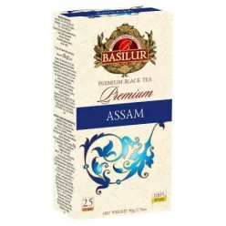 Basilur premium assam fekete tea 25 filter 50 g - Bio és natúr élelmiszerek