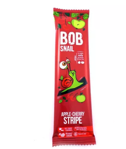 Bob Snail gyümölcstekercs alma-meggy 14 g - 