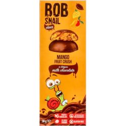Bob Snail gyümölcs snack étcsokoládéban mangó 30 g