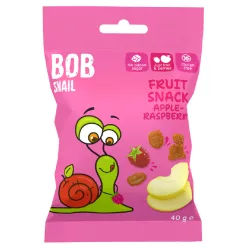 Bob Snail gyümölcs snack alma-málna 40 g