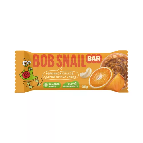 Bob Snail gyümölcsszelet magokkal datolyaszilva-narancs-kesudió-quinoa ropogós 35 g – Aszalvány