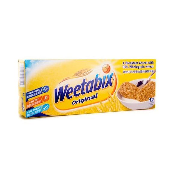Weetabix Gabonaszelet Teljes Kiőrlésű Gabonafélékből 215G