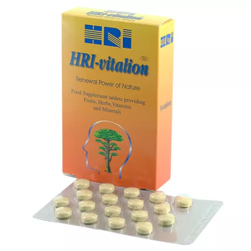HRI vitalion vitaminokkal és ásványi anyagokkal dúsított étrend-kiegészítő tabletta 54 db - Bio és natúr étrendkiegészítők