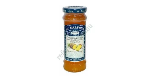 St.dalfour lekvár ananász-mangó 284 g - Bio és natúr élelmiszerek
