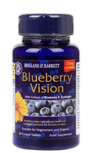 H&B fekete áfonya és lutein tabletta 60 db - Bio és natúr étrendkiegészítők