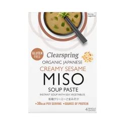 Clearspring Bio Szezám MisoSoup Past Teng.zöld60g - 
