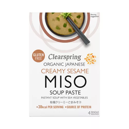 Clearspring Bio Szezám MisoSoup Past Teng.zöld60g - 