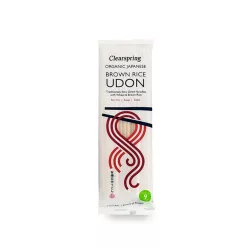Clearspring Bio Japán Barna Rizs Udon Tészta 200g - 