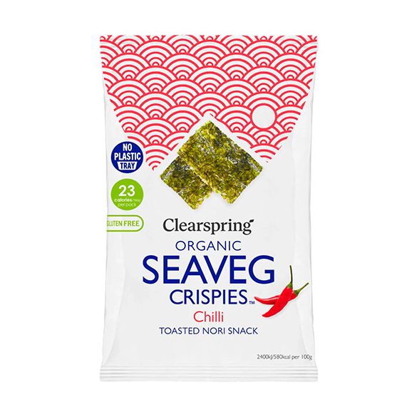 Clearspring bio ropogós tengeri alga chilis 4 g