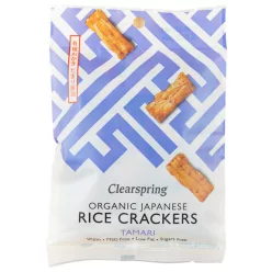 Clearspring Bio Japán rizs keksz Tamari 50g - 