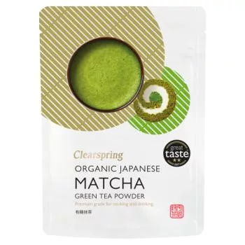 Clearspring Bio Japán Matcha Prémium minőségű 40 g - 