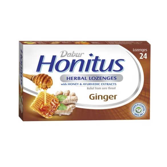 DABUR HONITUS GYÖMBÉR ÍZŰ SZOPOGATÓ TAB.