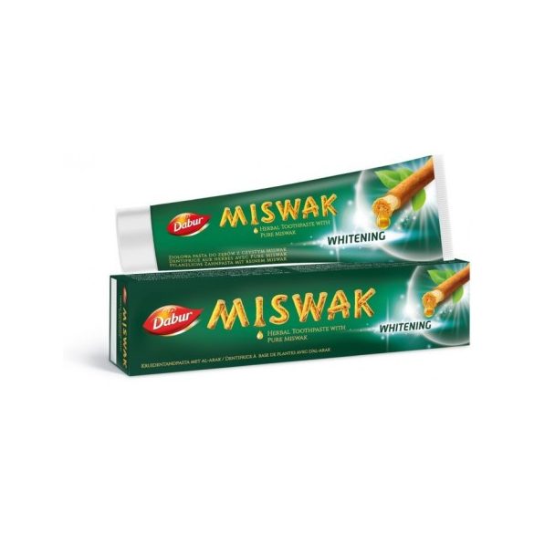 Dabur herbal miswak whitening fehérítő fogkrém 100 ml