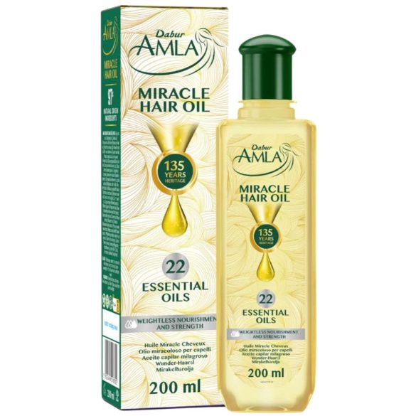 Dabur miracle hajápoló olaj 200 ml